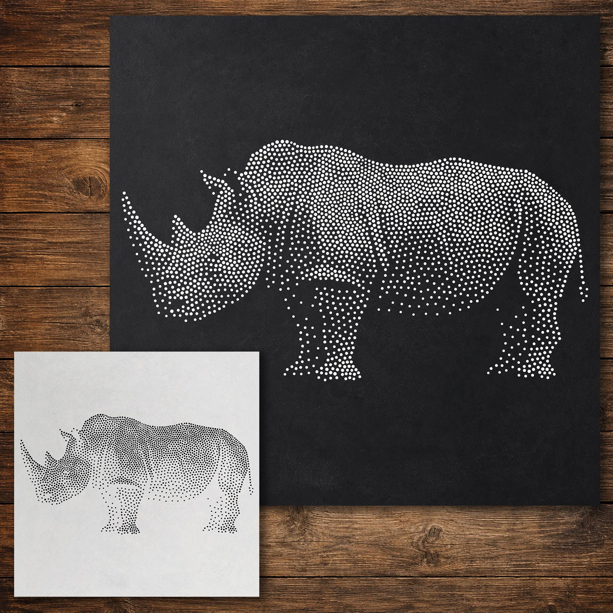 Rhino reusable Mylar stencil