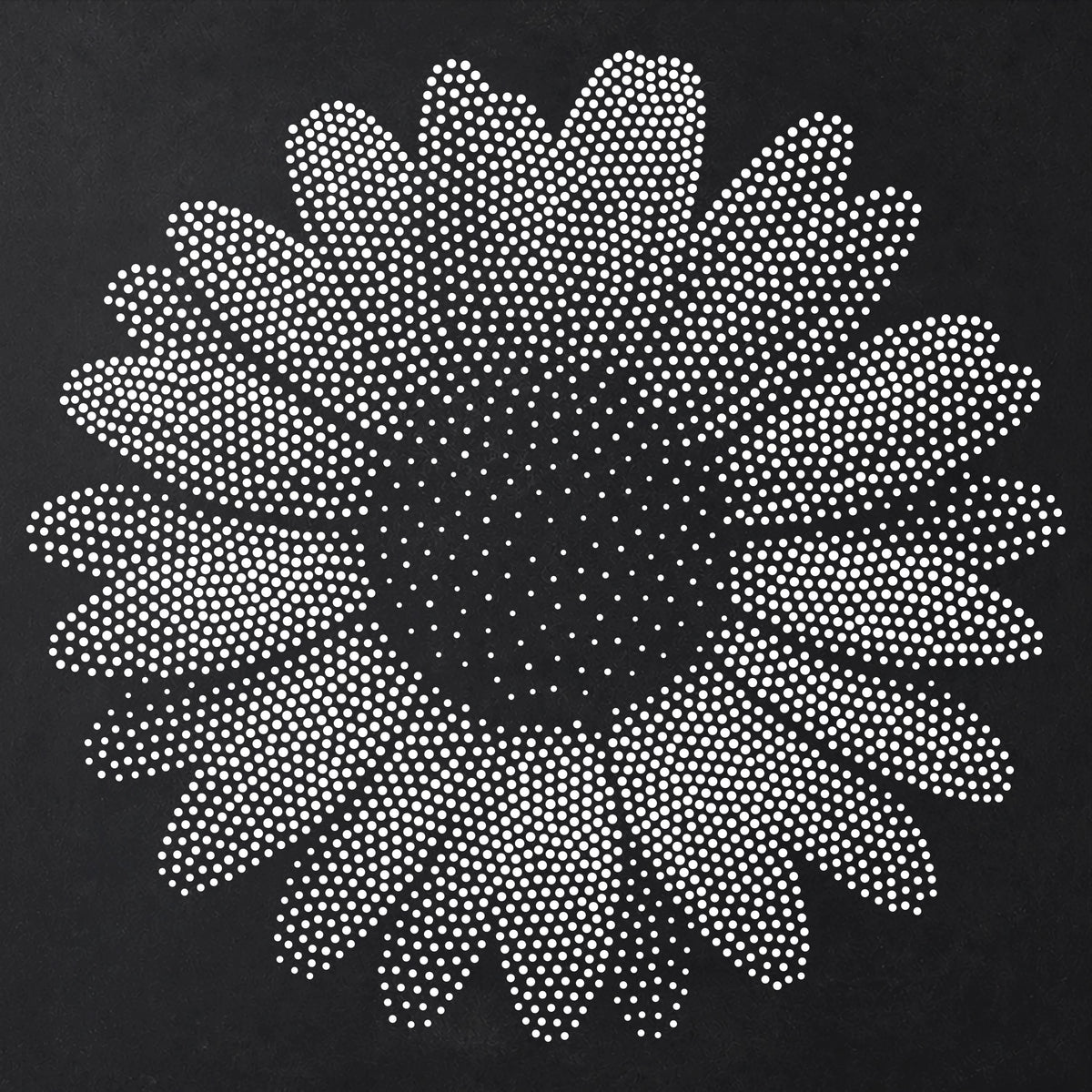 Daisy Flower reusable Mylar stencil