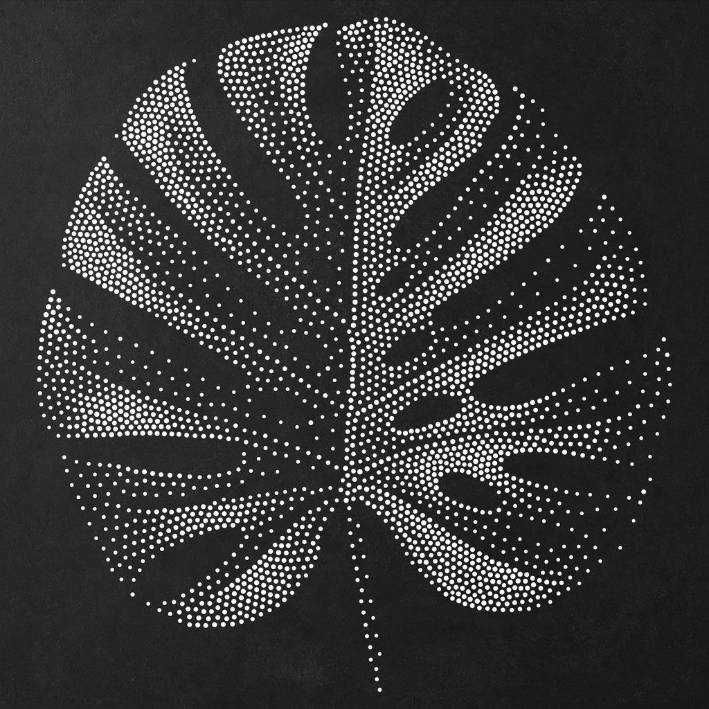 Monstera Leaf reusable Mylar stencil