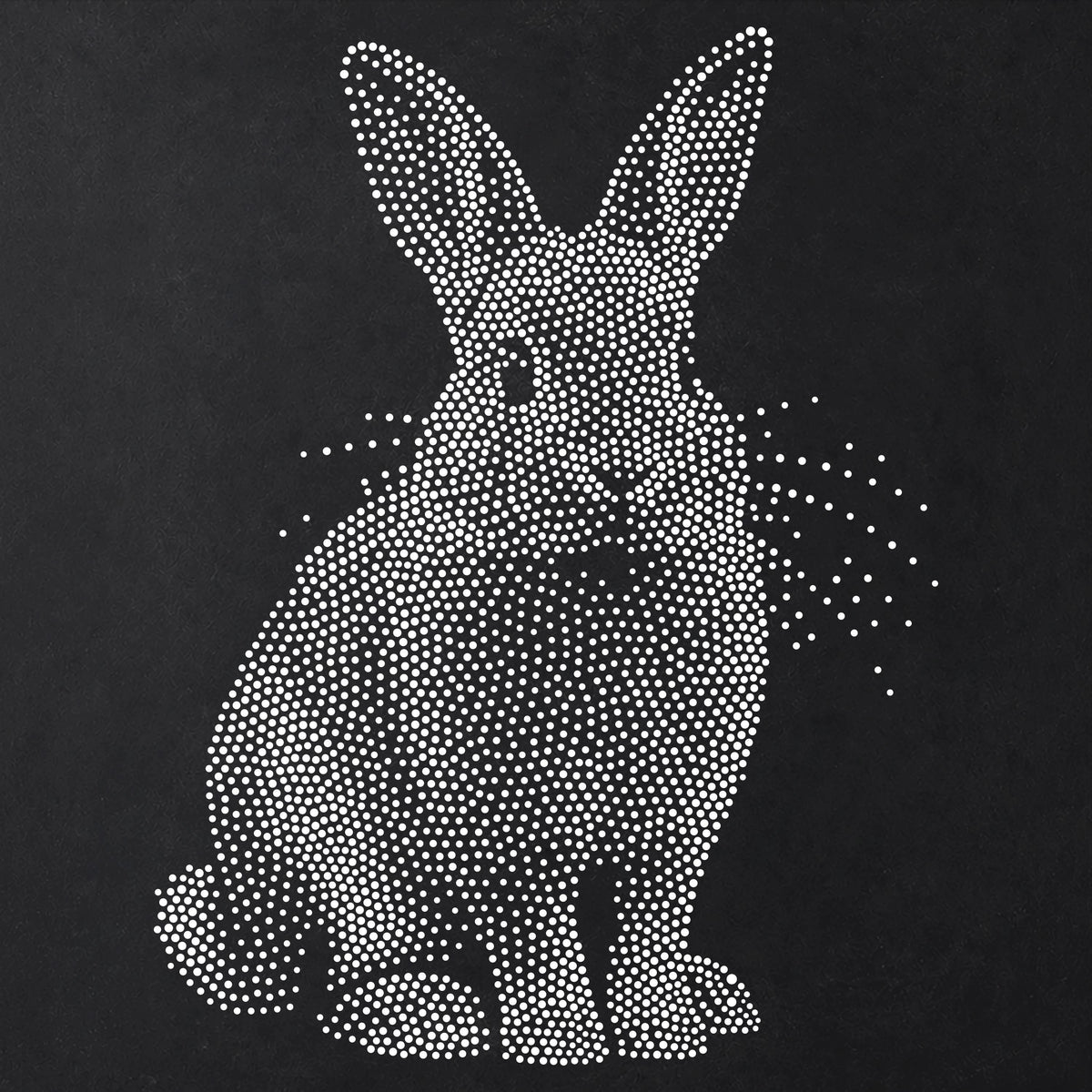 Rabbit reusable Mylar stencil