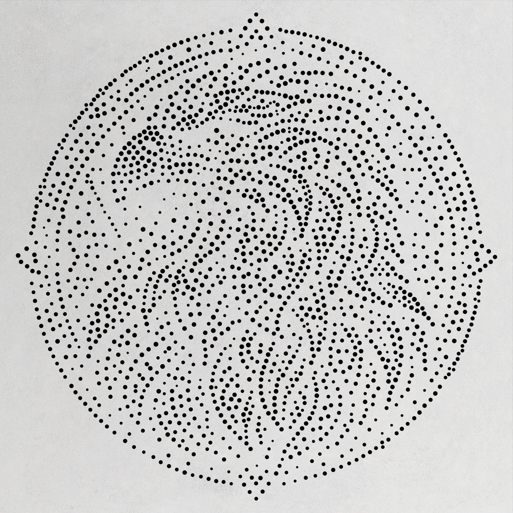 Tribal Eagle Mandala reusable Mylar stencil