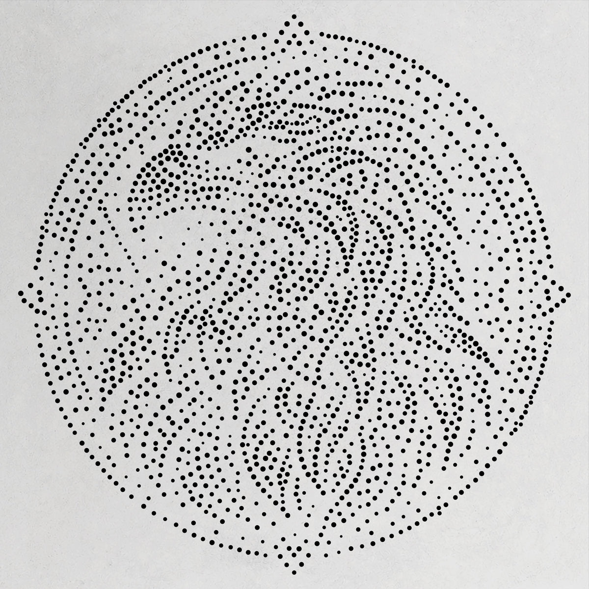 Tribal Eagle Mandala reusable Mylar stencil