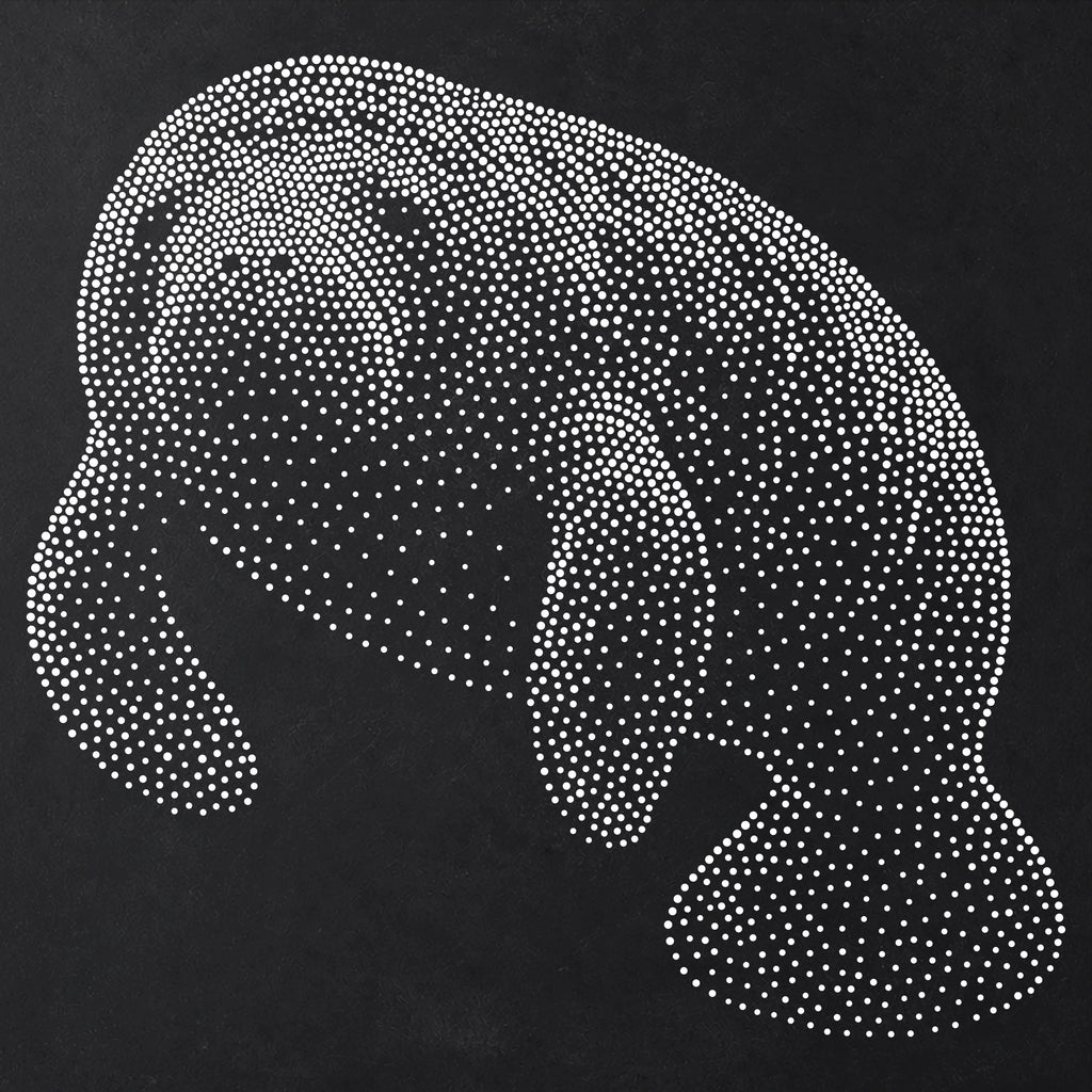 Manatee reusable Mylar stencil