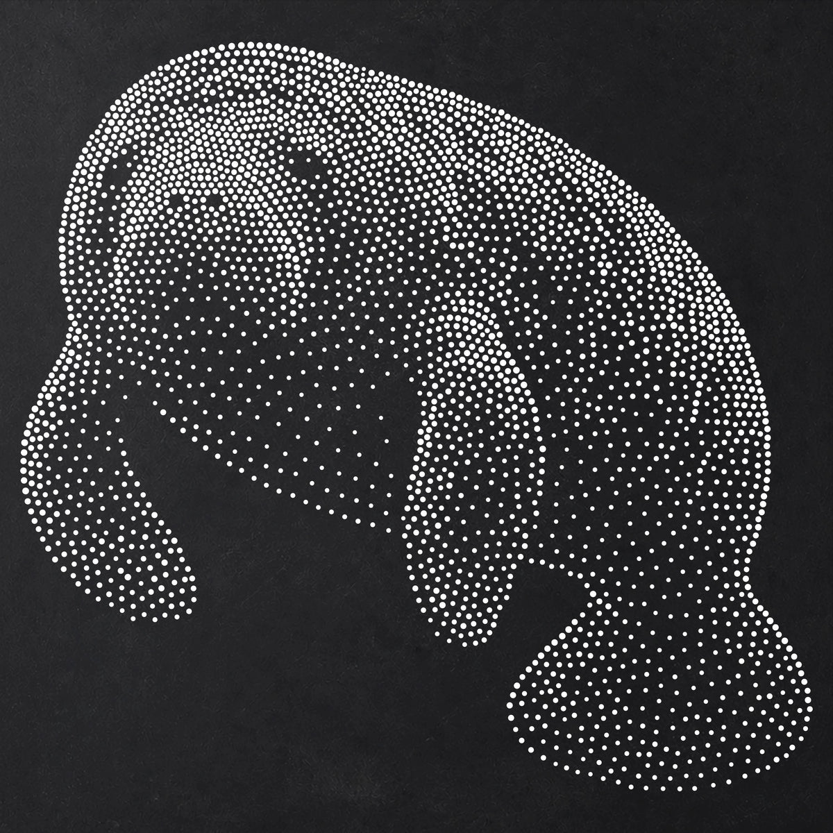 Manatee reusable Mylar stencil