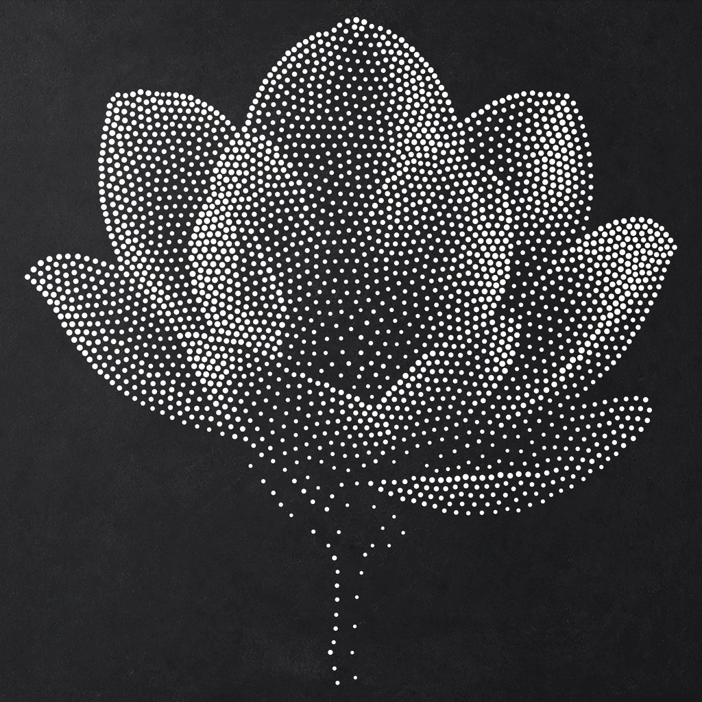 Magnolia Flower reusable Mylar stencil