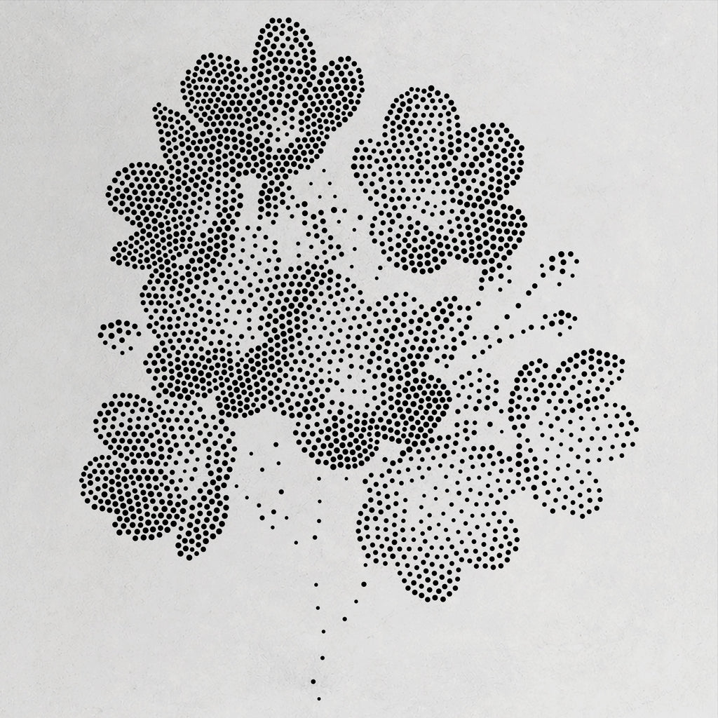Cherry Blossom reusable Mylar stencil