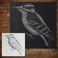 Woodpecker Bird reusable Mylar stencil
