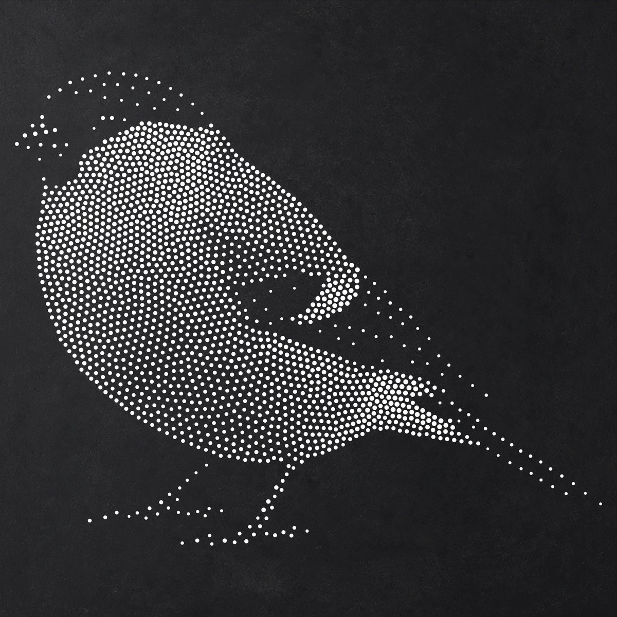 Bullfinch Bird reusable Mylar stencil