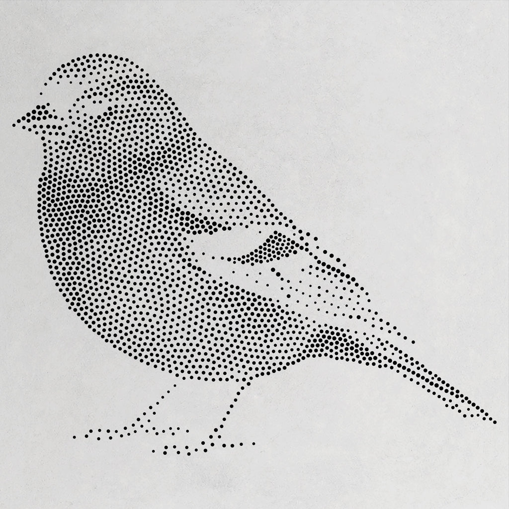 Chaffinch Bird reusable Mylar stencil
