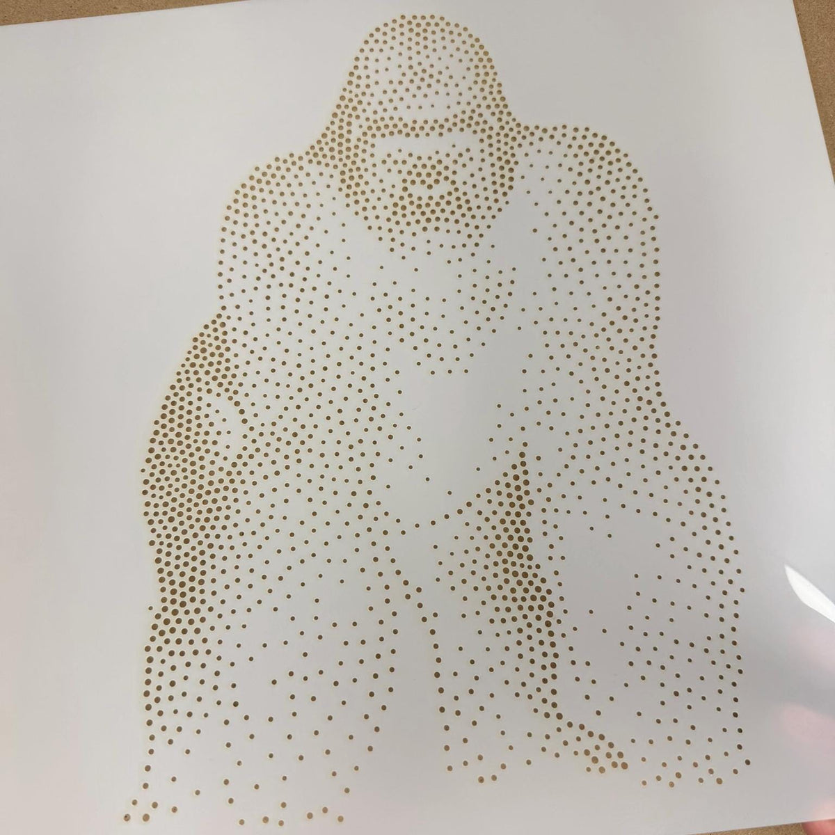 Gorilla reusable Mylar stencil