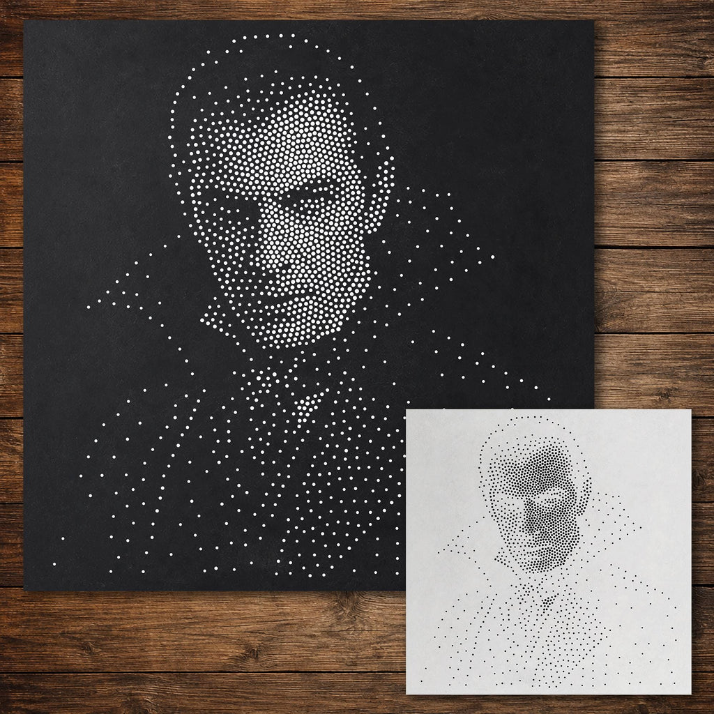 Vampire Count Dracula Halloween reusable Mylar stencil