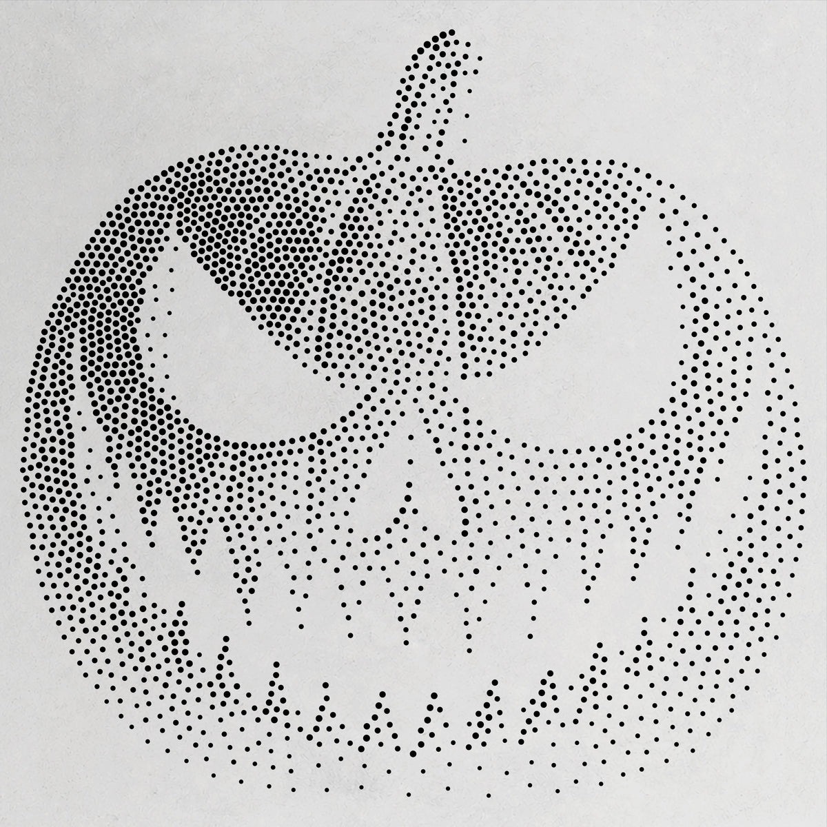 Jack-o’-Lantern Halloween reusable Mylar stencil