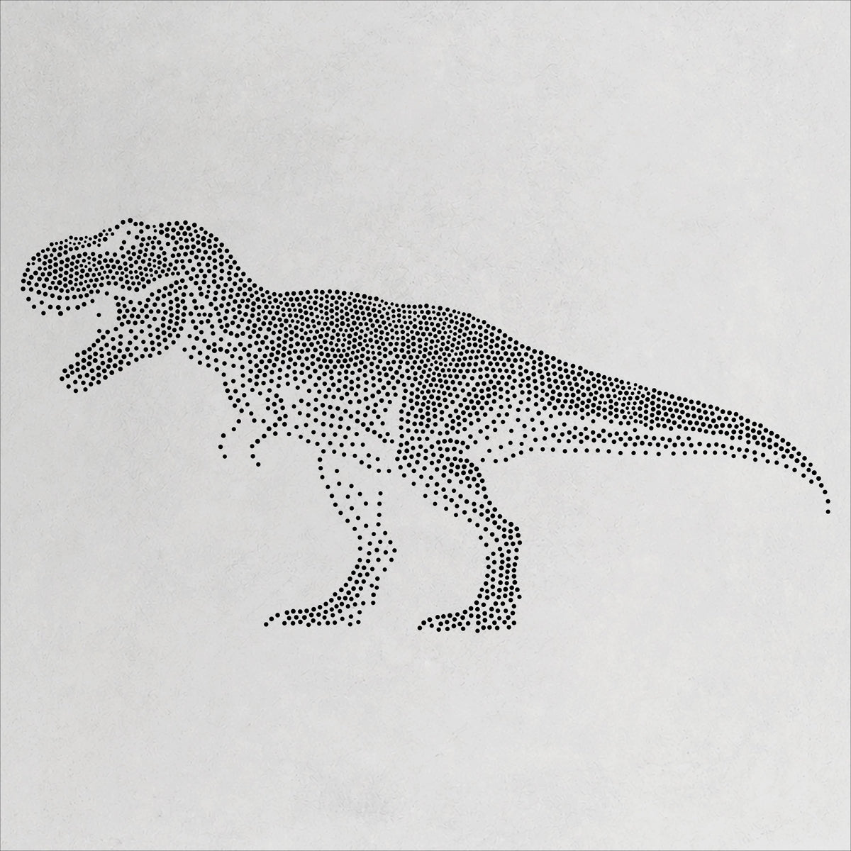 T Rex Dinosaur reusable Mylar stencil