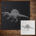 Spinosaurus Dinosaur reusable Mylar stencil