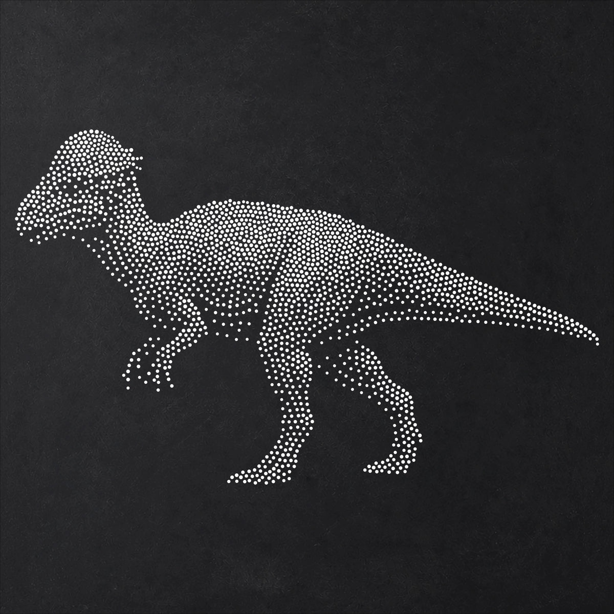 Pachycephalosaurus Dinosaur reusable Mylar stencil