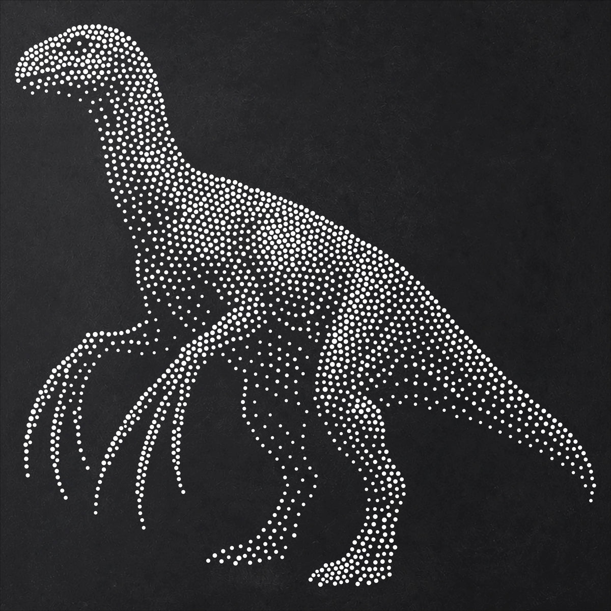 Therizinosaurus Dinosaur reusable Mylar stencil