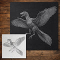 Archaeopteryx Dinosaur reusable Mylar stencil