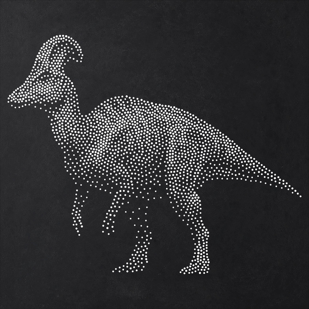 Corythosaurus Dinosaur reusable Mylar stencil