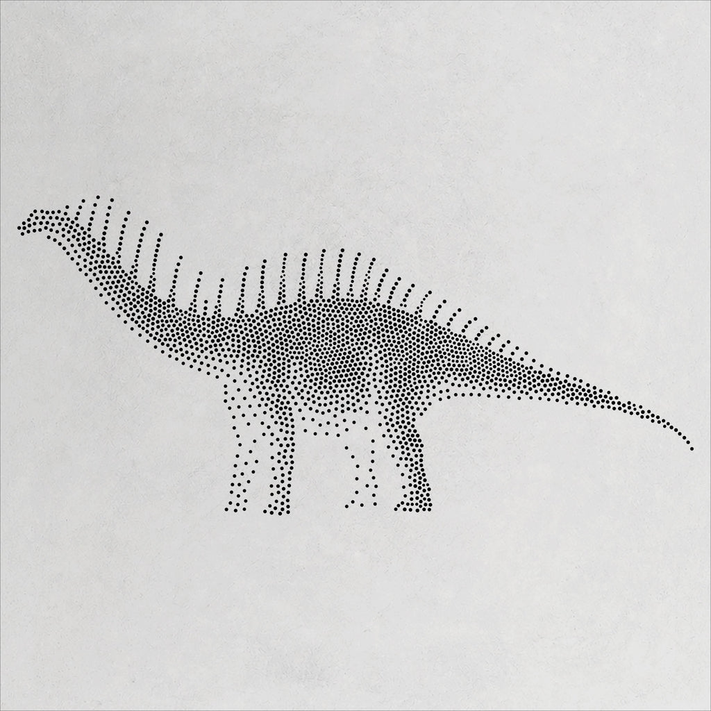 Amargasaurus Dinosaur reusable Mylar stencil