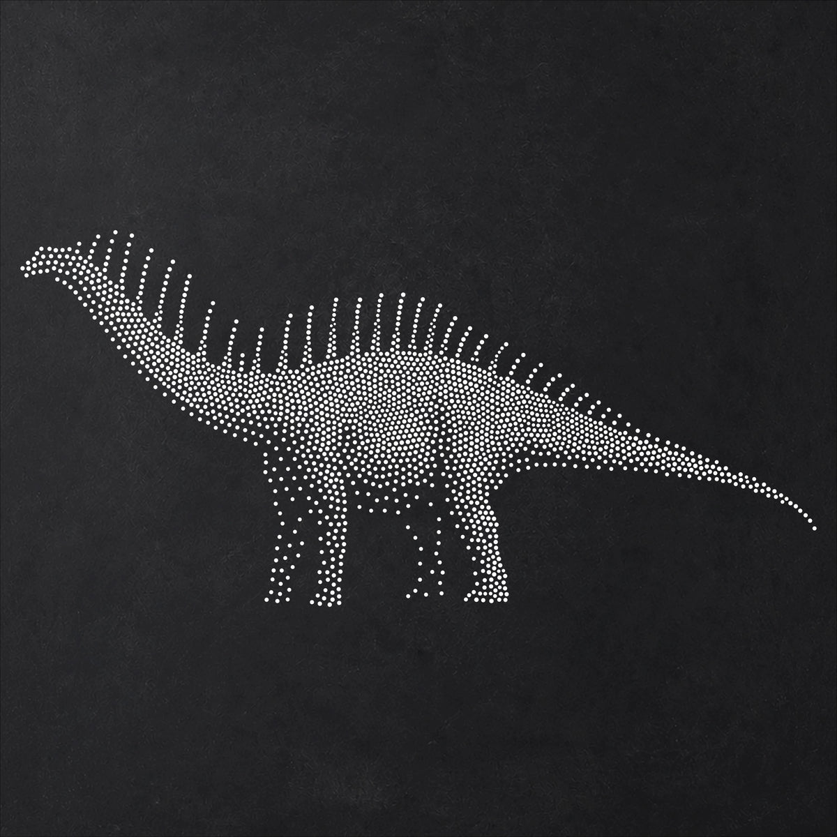 Amargasaurus Dinosaur reusable Mylar stencil
