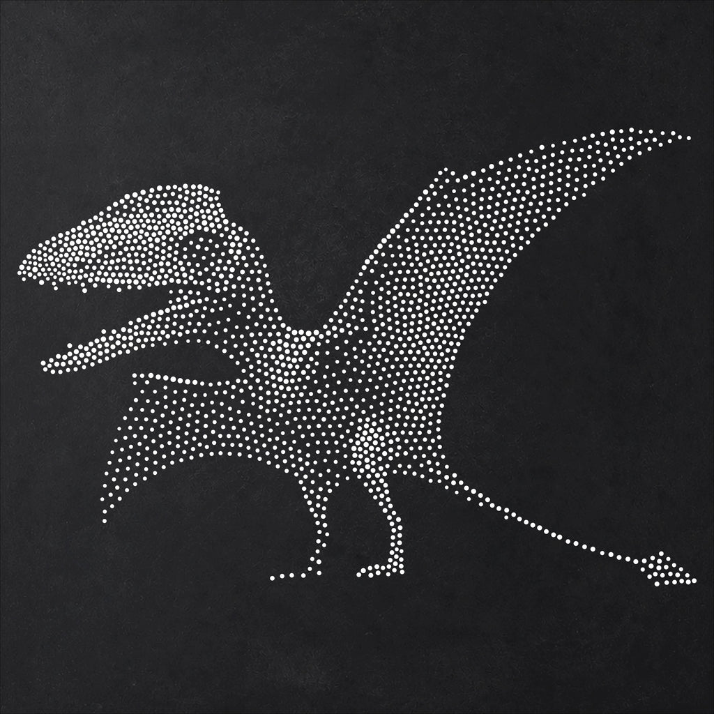 Dimorphodon Pterosaur reusable Mylar stencil