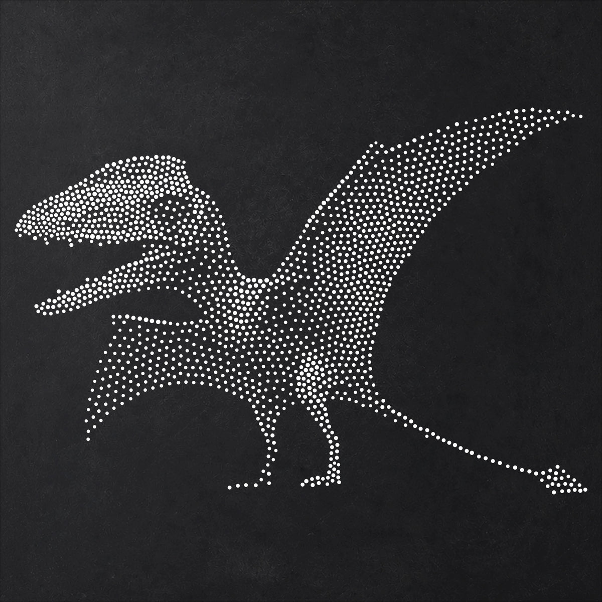 Dimorphodon Pterosaur reusable Mylar stencil
