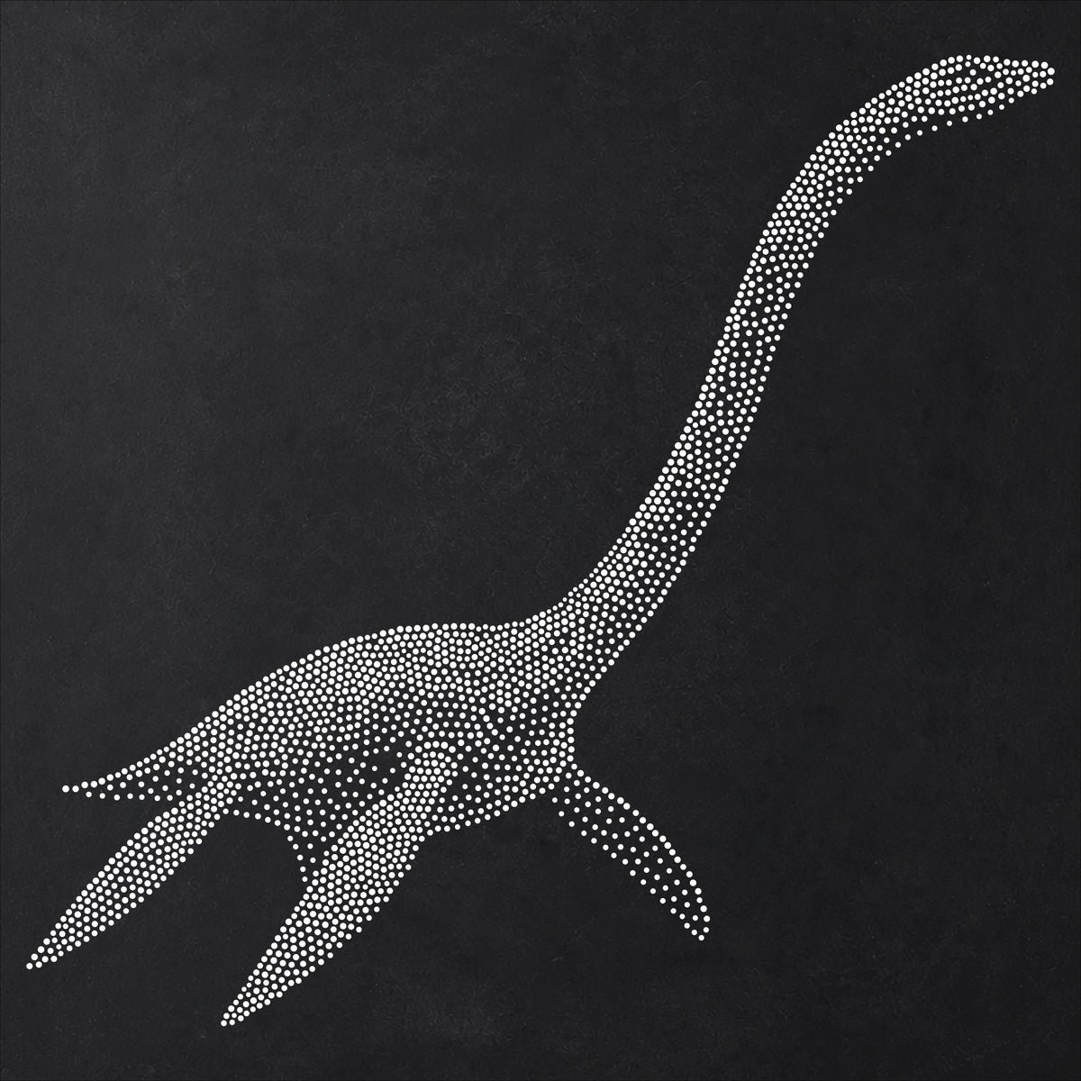 Elasmosaurus Plesiosauria reusable Mylar stencil