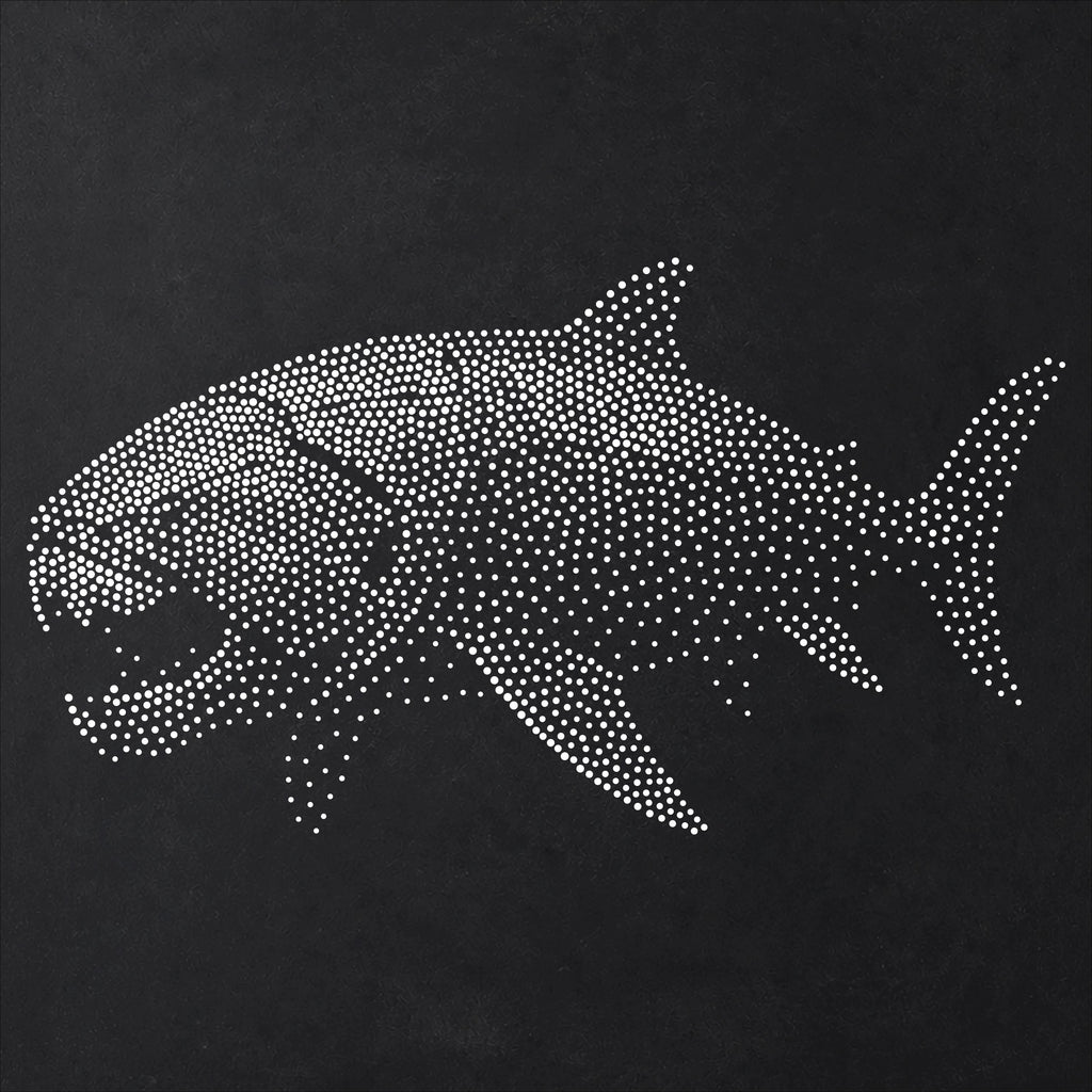 Dunkleosteus Placoderm reusable Mylar stencil