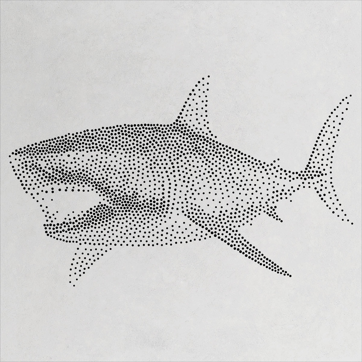 Megalodon reusable Mylar stencil