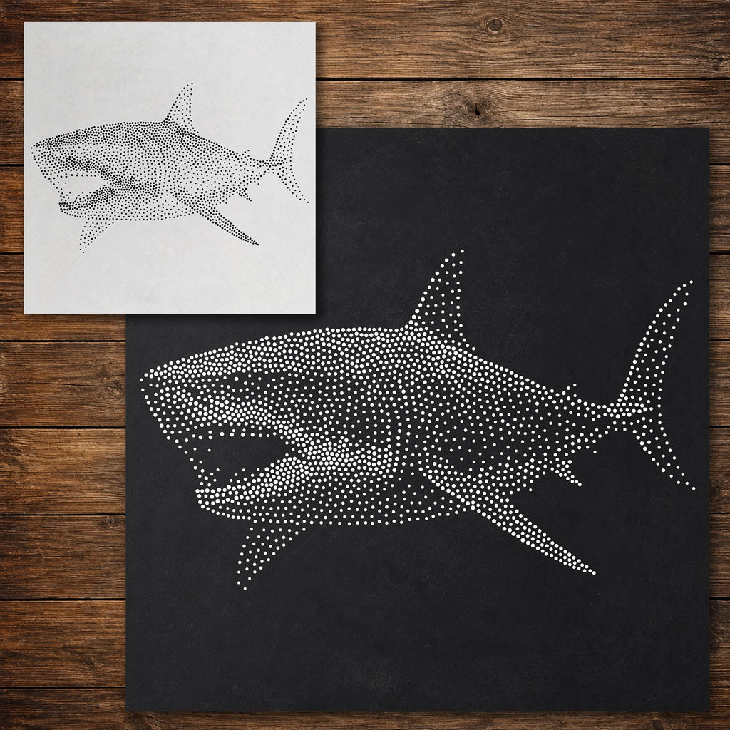 Megalodon reusable Mylar stencil