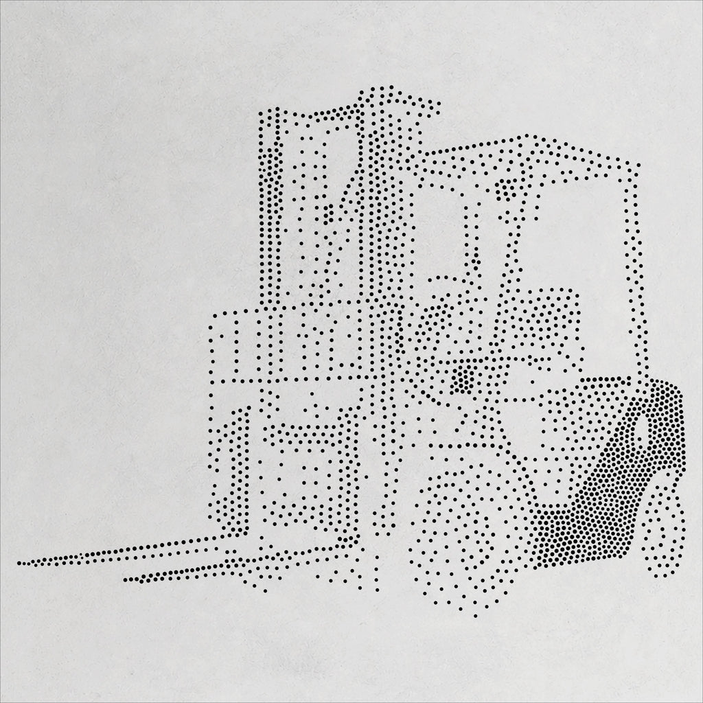Forklift Truck reusable Mylar stencil