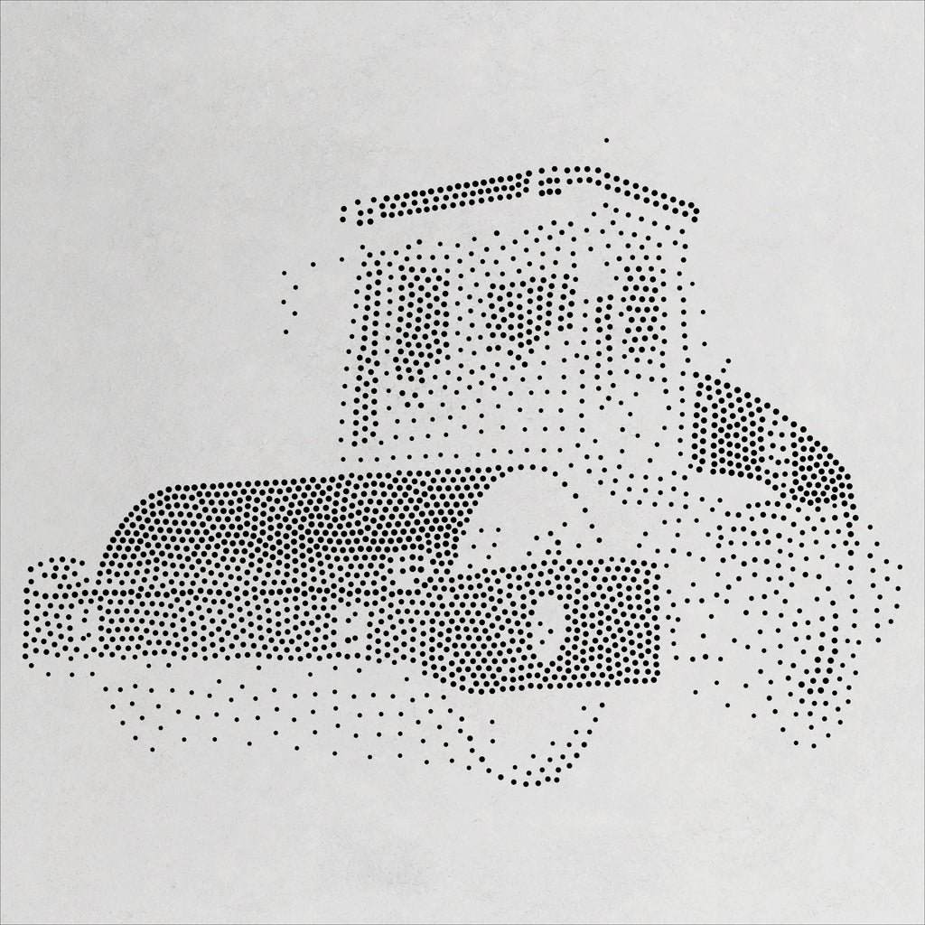 Road Roller reusable Mylar stencil