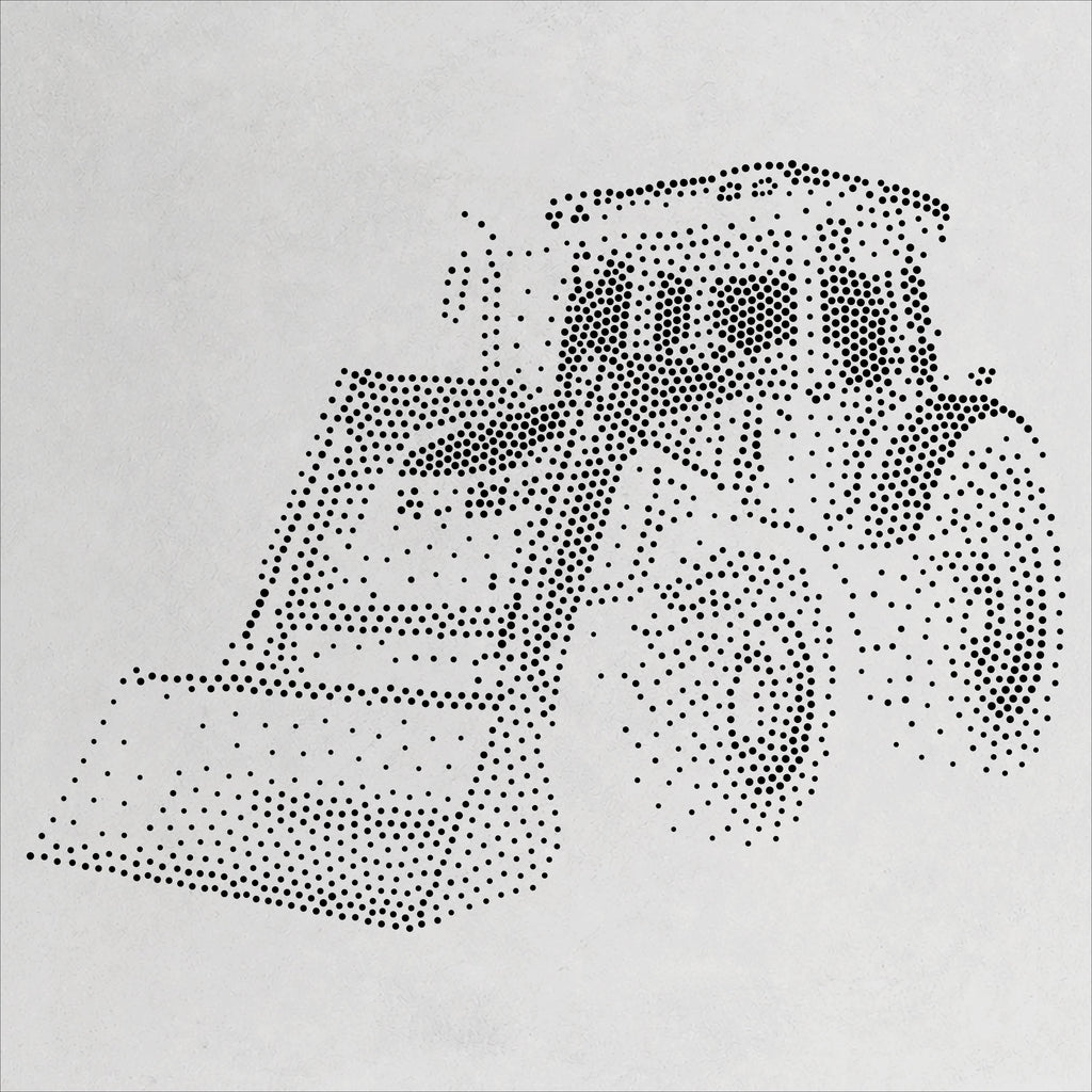 Tractor Front Loader reusable Mylar stencil