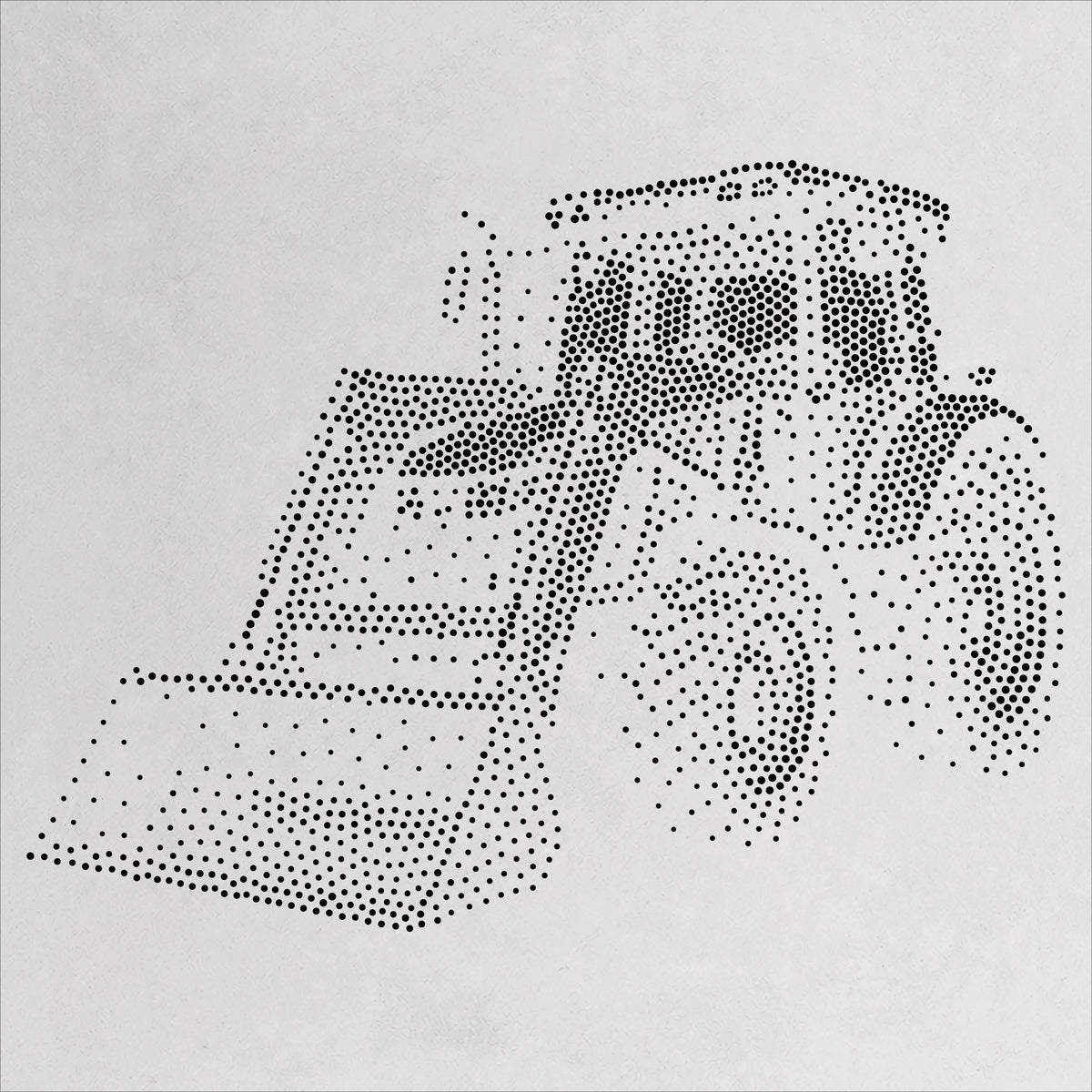 Tractor Front Loader reusable Mylar stencil