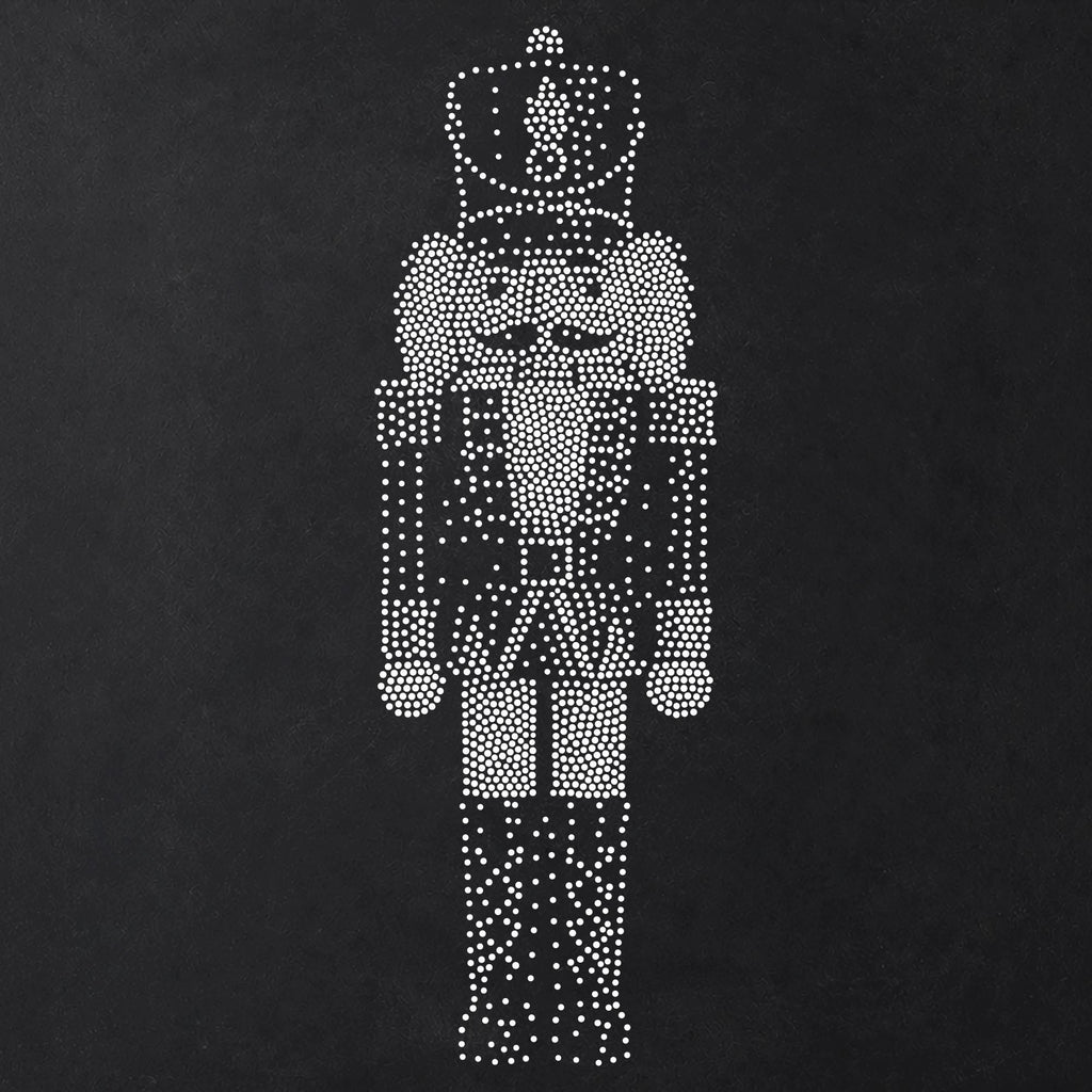 Nutcracker Soldier reusable Mylar stencil