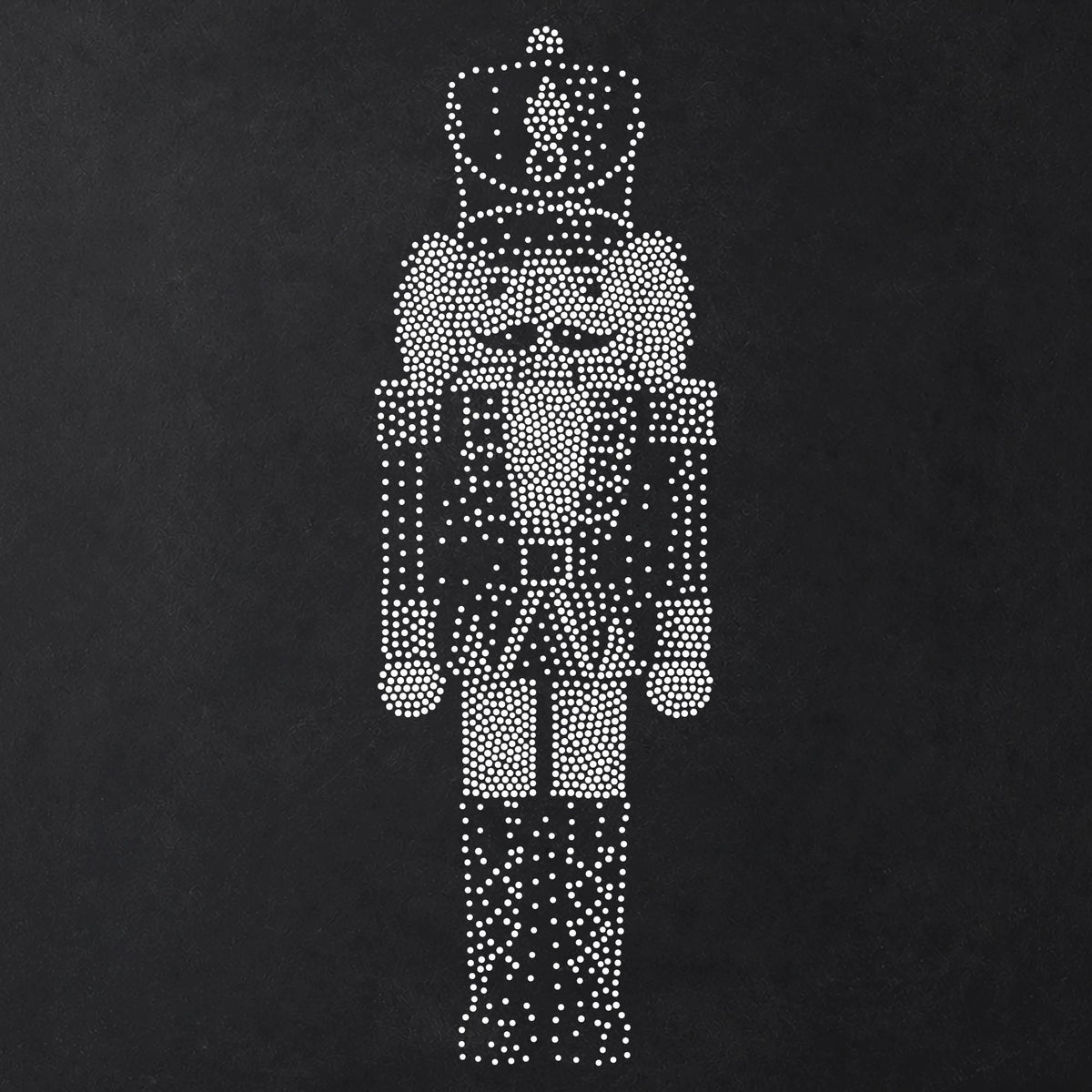 Nutcracker Soldier reusable Mylar stencil
