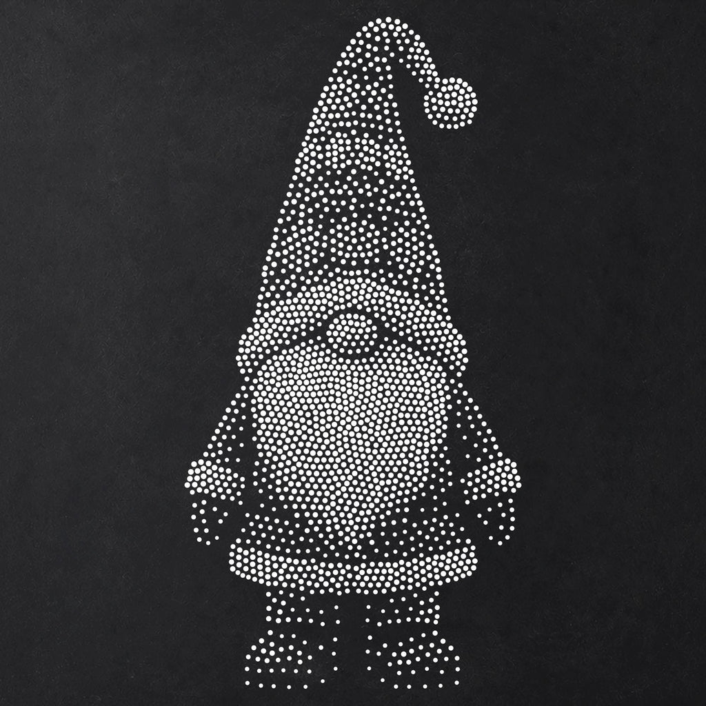 Christmas Gnome reusable Mylar stencil