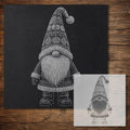 Christmas Gnome reusable Mylar stencil