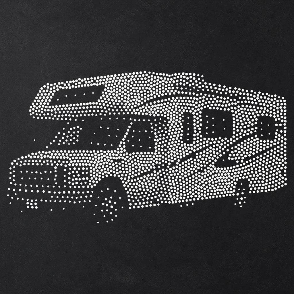 Motorhome reusable Mylar stencil