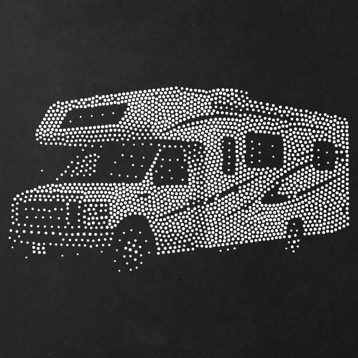 Motorhome reusable Mylar stencil