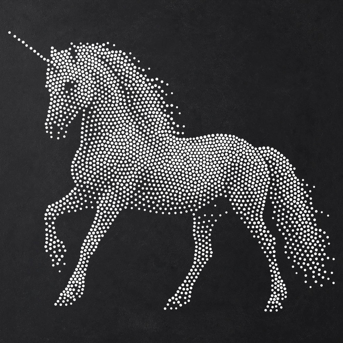 Unicorn reusable Mylar stencil
