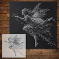 Flying Fairy reusable Mylar stencil