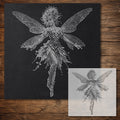 Fairy reusable Mylar stencil