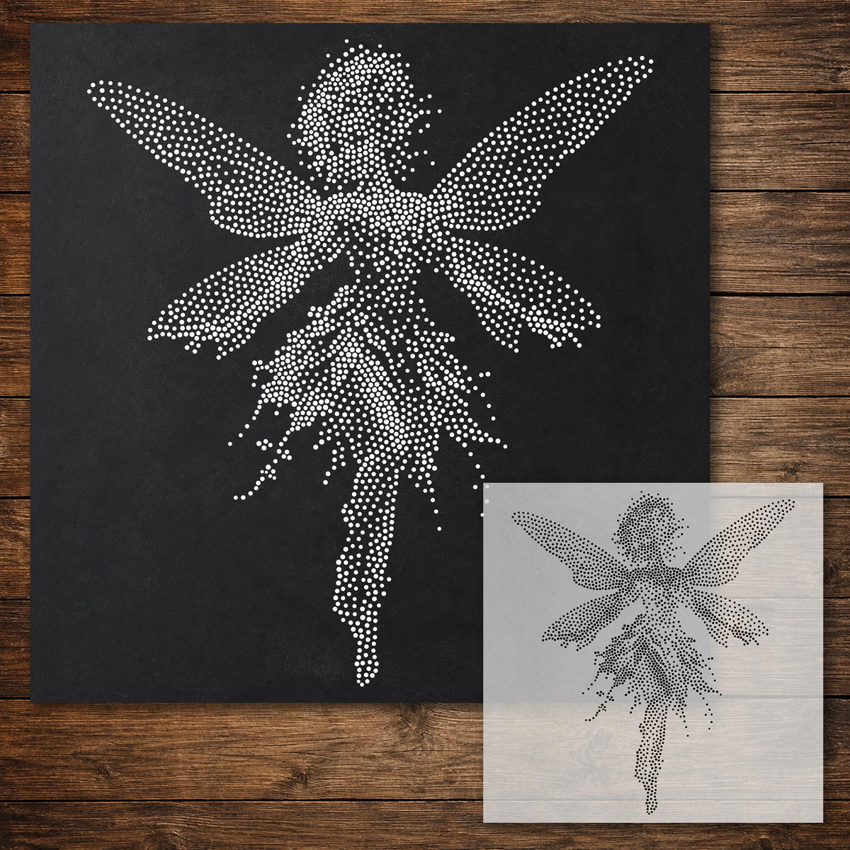 Fairy reusable Mylar stencil