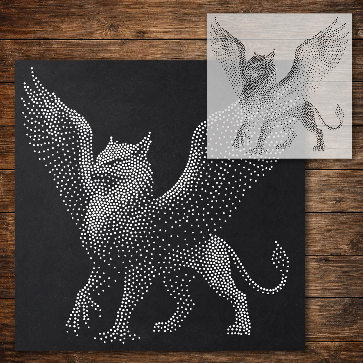 Griffin reusable Mylar stencil
