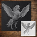 Pegasus reusable Mylar stencil