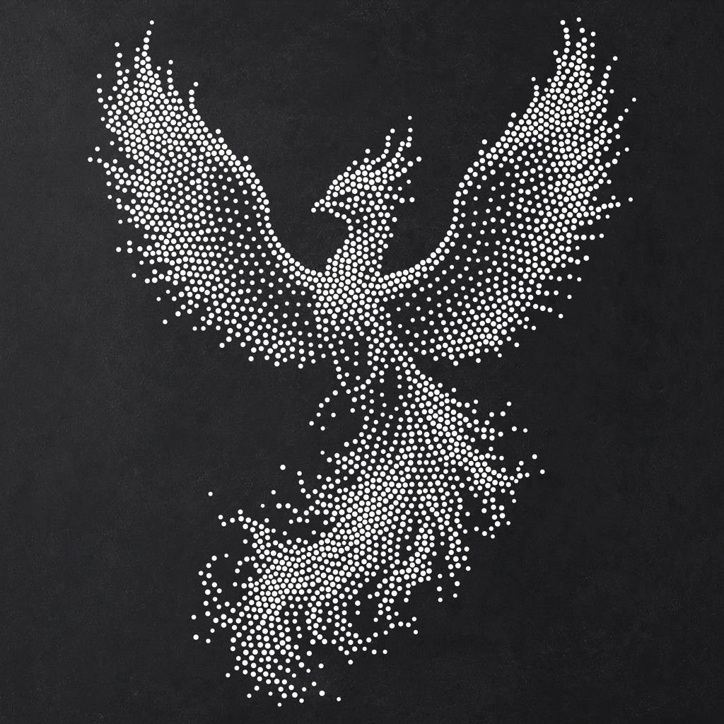 Phoenix reusable Mylar stencil