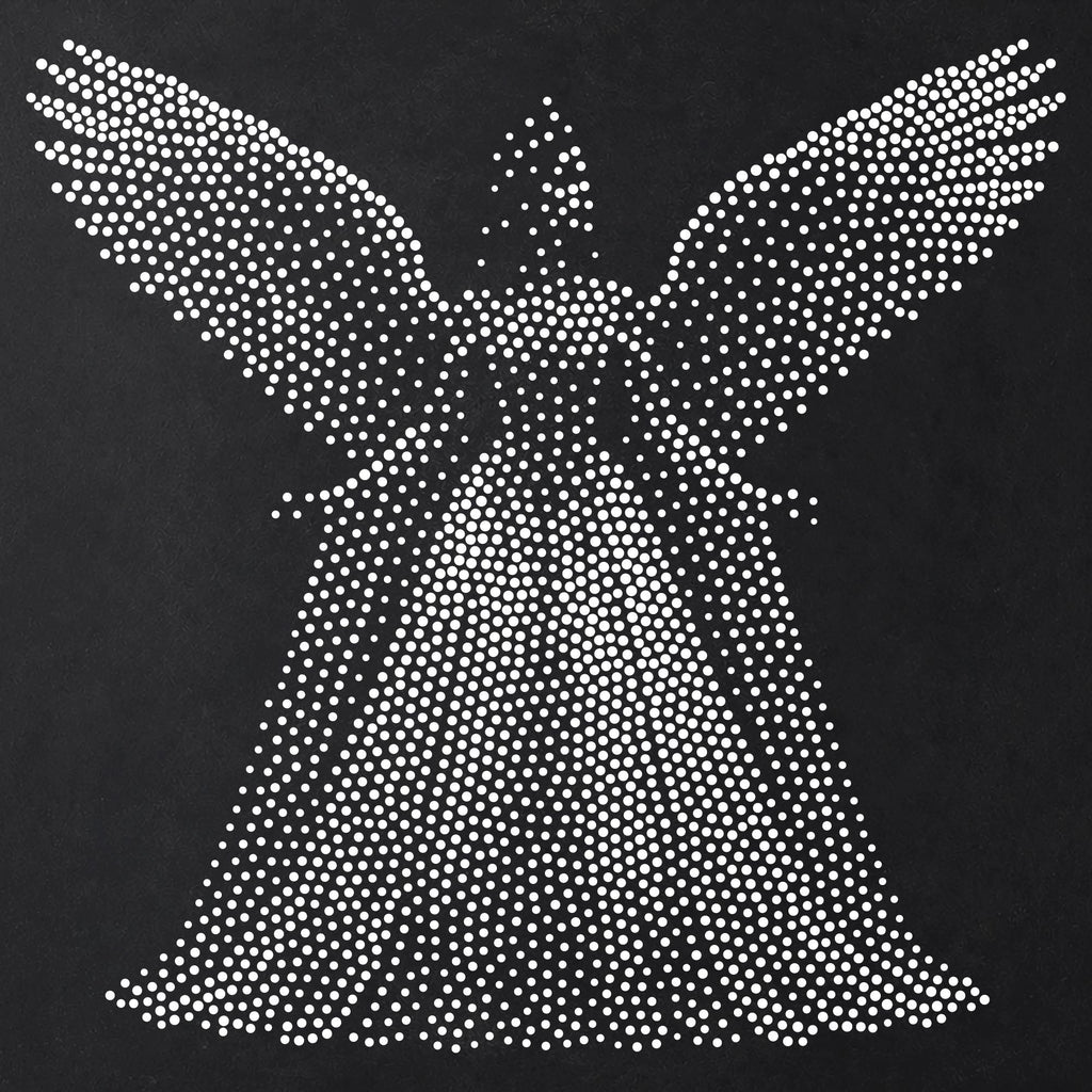 Winged Princess reusable Mylar stencil