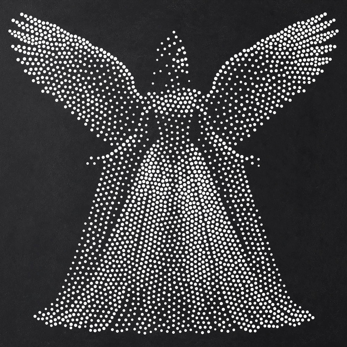 Winged Princess reusable Mylar stencil