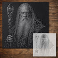 Wizard reusable Mylar stencil